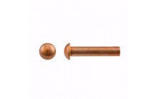 category DIN 660 Нит с полуобла глава мед copper thumb