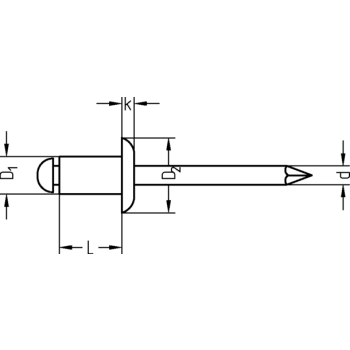 category DIN 7337 широка периферия алуминий blueprint thumb