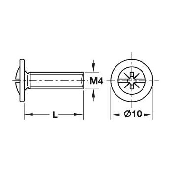 category Винт за мебелни дръжки blueprint thumb