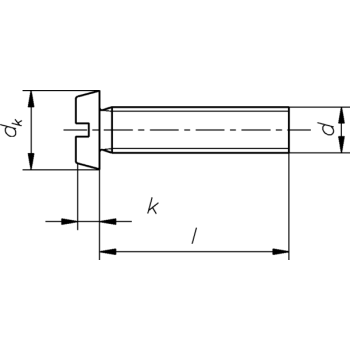 category DIN 84 Винтове с цилиндрична глава с прав шлиц Zn blueprint thumb