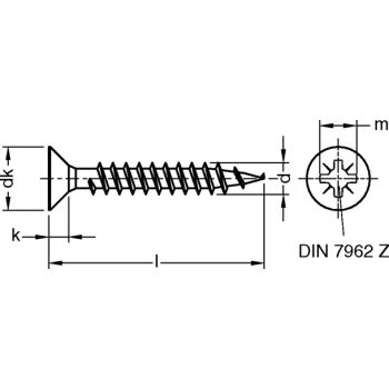 category Винт за дърво жълт Zn blueprint thumb