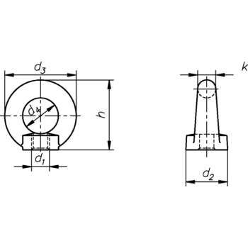 category DIN 582 Ринг гайка Zn blueprint thumb
