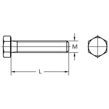 category DIN 961 Болт с шестостенна глава с цяла ситна резба 10.9 blueprint thumb