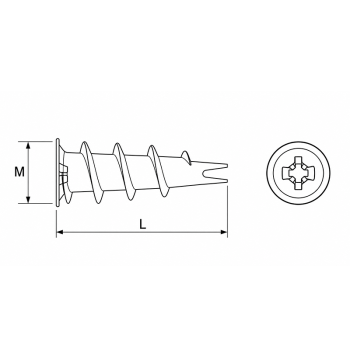 category Дюбел за гипсокартон метален Rawlplug blueprint thumb