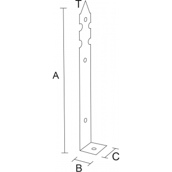 category Планка ъглова разнораменна, декоративна, ЧЕРНА blueprint thumb