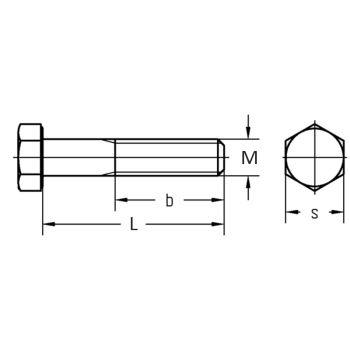 category DIN 960 Болт с шестостенна глава и частична ситна резба k.10.9 blueprint thumb