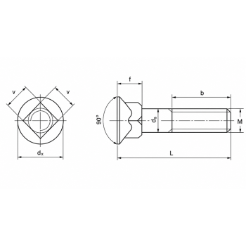 category DIN 608 Болт лемежен k 8.8 blueprint thumb