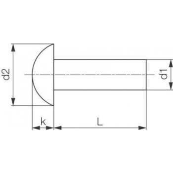 category DIN 660 Нит с полуобла глава мед copper blueprint thumb