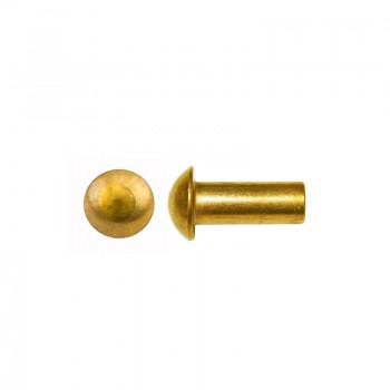 category DIN 660 Нит с полуобла глава месинг brass thumb