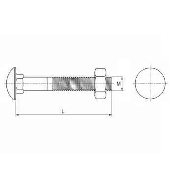 category DIN 603 Болт коларски с гайка блистер Ambrovit blueprint thumb