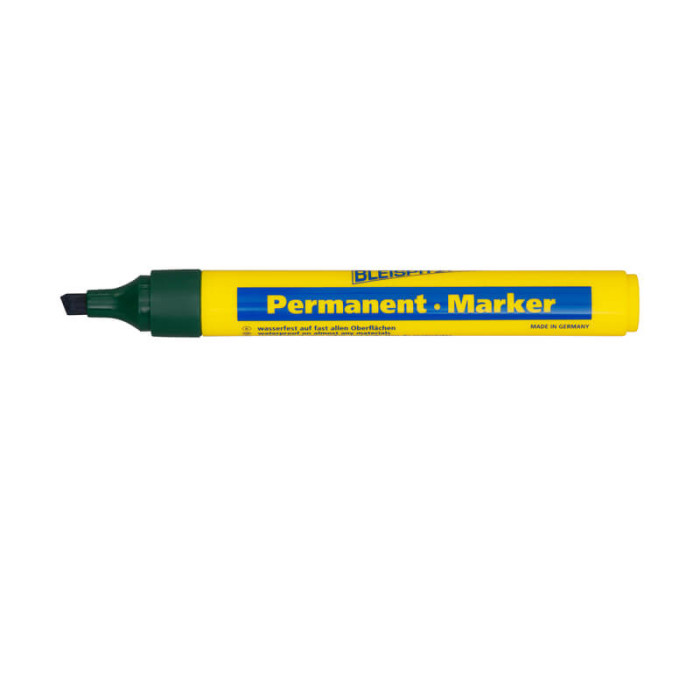 krepezhgroup product Bleispitz Перманентен маркер със скосен връх, 1–5 mm, зелен image
