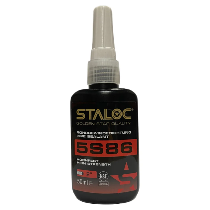 krepezhgroup product STALOC Високоякостен анаеробен уплътнител за резби, 5s86 - 50 ml image