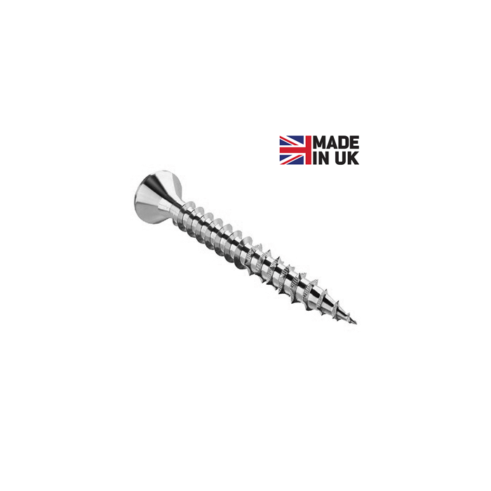 krepezhgroup product Звезден винт за дърво STAR TURN бяло поцинкован 3,0 x 12 (200 бр.) image