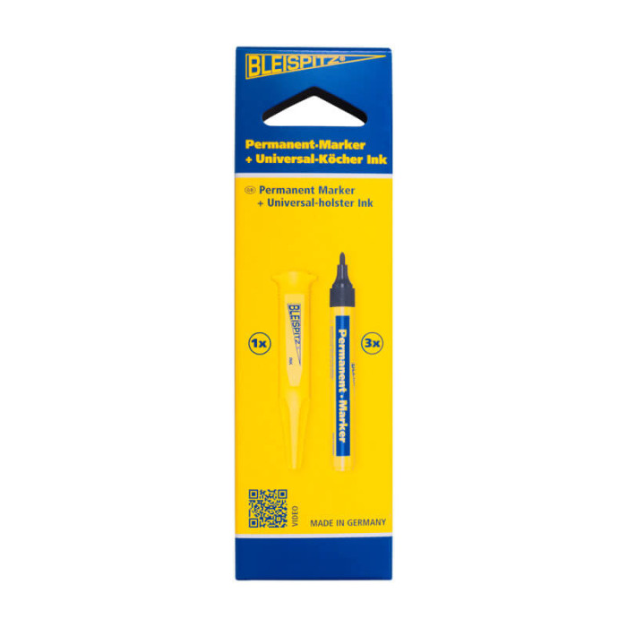 krepezhgroup product Bleispitz Комплект 3 бр. перманентни маркери + държач INK image