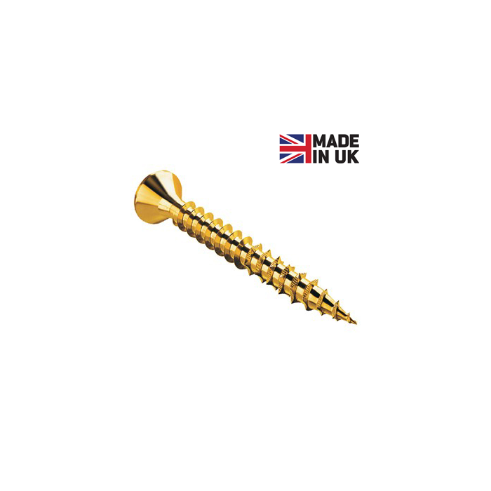 krepezhgroup product Звезден винт за дърво STAR TURN жълто поцинкован 3,0 x 16 (200 бр.) image