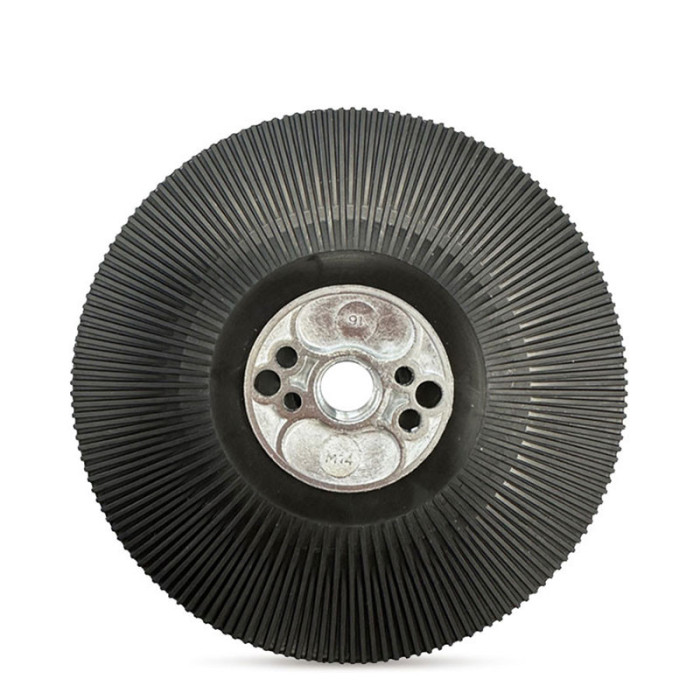 krepezhgroup product Подложка за фибър дискове, оребрена, черна, ø 125, M14 image