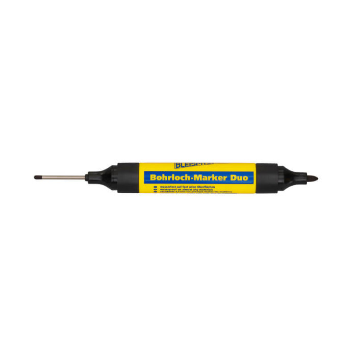 krepezhgroup product Bleispitz Двустранен маркер за дълбоки отвори DUO 1.5-3mm, черен image