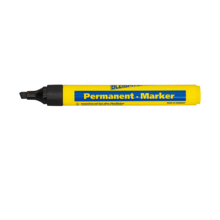 krepezhgroup product Bleispitz Перманентен маркер със скосен връх, 1–5 mm, черен image