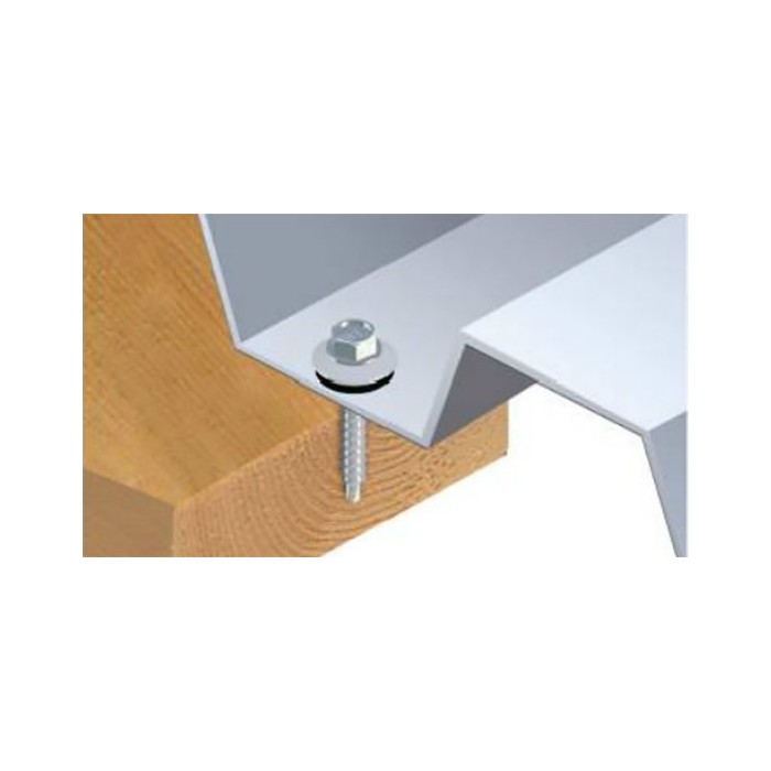 krepezhgroup product Винт самопробивен с шайба метал-дърво WFDOC Zn (250 бр.) image