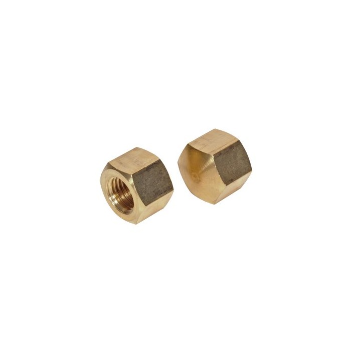 krepezhgroup product Гайка глуха ниска DIN 917 месинг М6 image