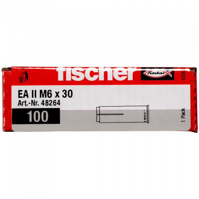 krepezhgroup product Набивен анкер fischer ЕА II  - сертифициран, поцинкован (ZN) EA II M10 GVZ image