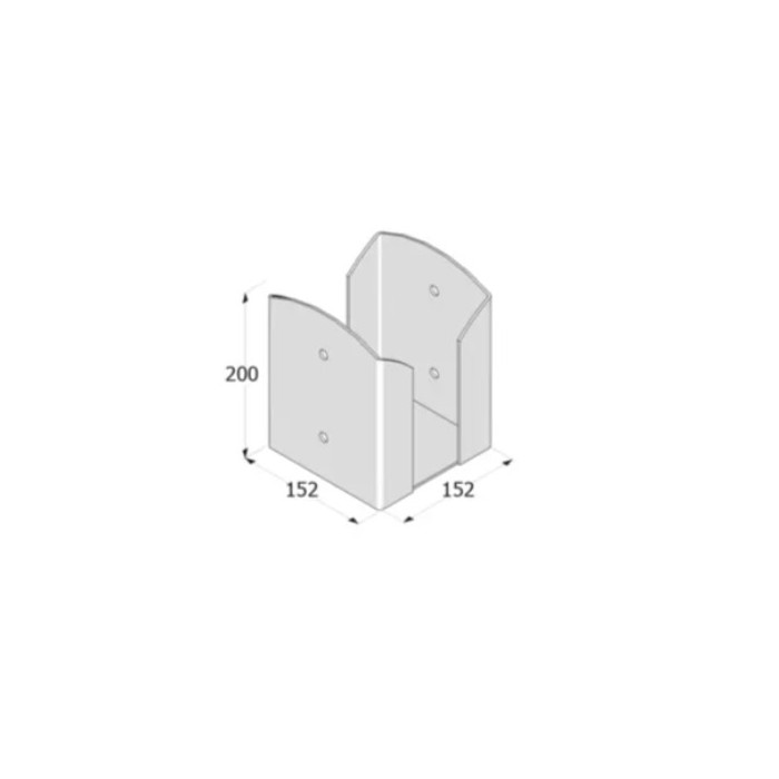 krepezhgroup product Подпора за греда PSPW 150 image