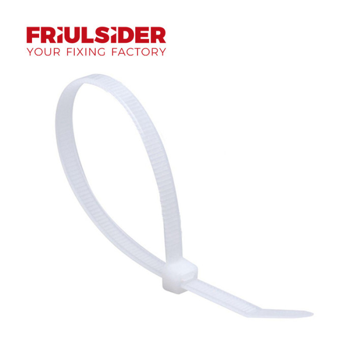 krepezhgroup product Кабелни стяжки Friulsider бели 100 бр. 2,5 x 100 бели image