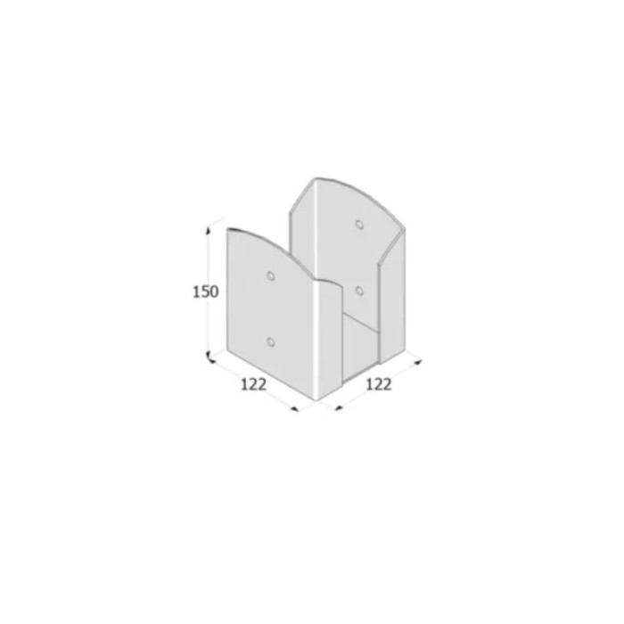 krepezhgroup product Подпора за греда PSPW 120С image