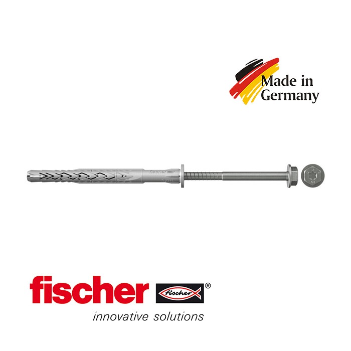 krepezhgroup product Дюбел с винт шестостенна глава TORX FISCHER SXRL FUS - А4 SXRL 10 x 120 FUS A4 image