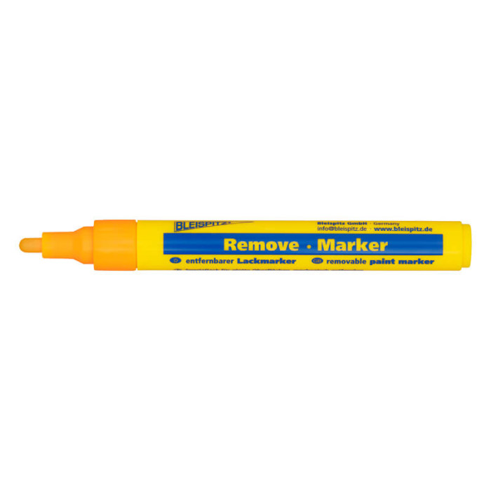 krepezhgroup product Bleispitz Маркер с лесно отстраняема маркировка Remove-Marker, за INOX, оранжев image