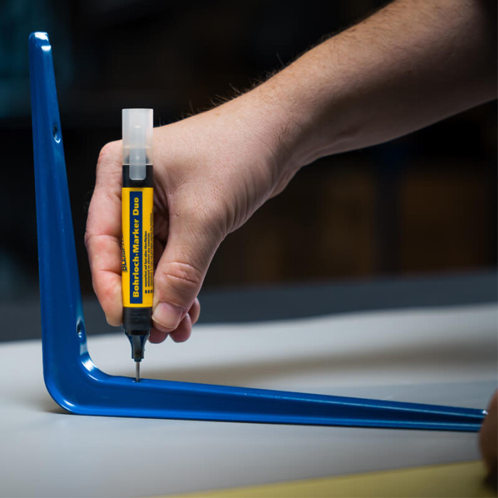 krepezhgroup product Bleispitz Двустранен маркер за дълбоки отвори DUO 1.5-3mm, черен image