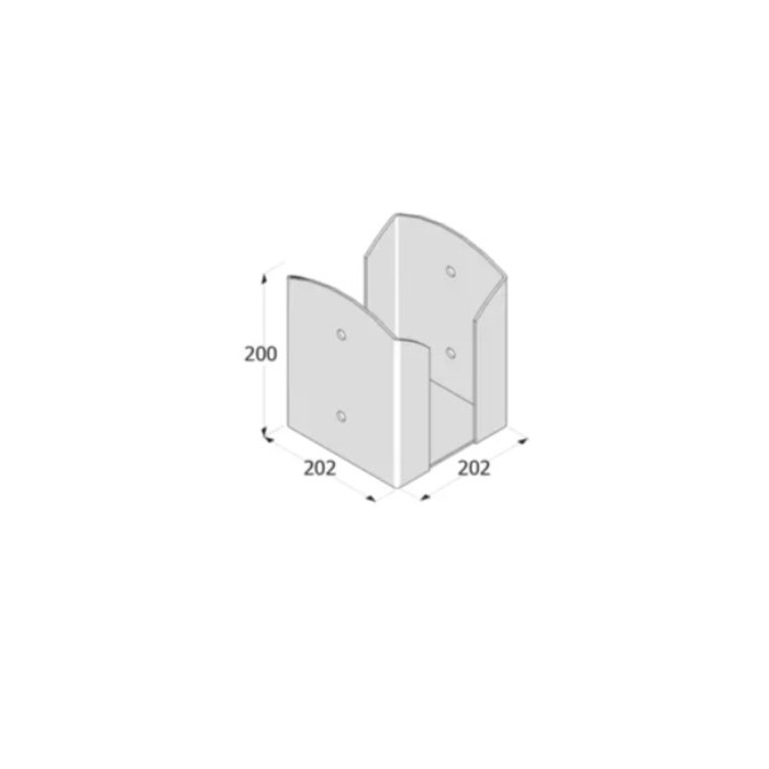 krepezhgroup product Подпора за греда PSPW 200 image