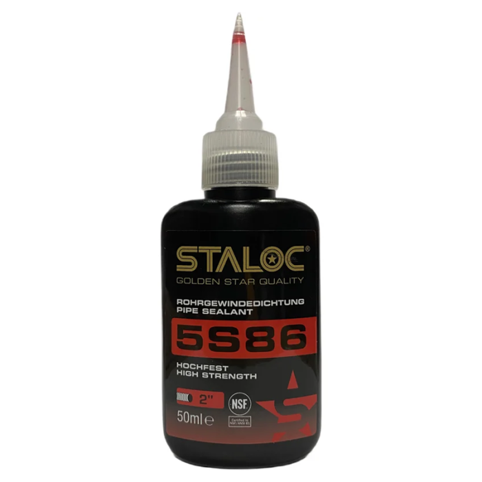 krepezhgroup product STALOC Високоякостен анаеробен уплътнител за резби, 5s86 - 50 ml image