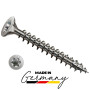 product Универсален самонарезен винт SPAX 88091 с фрезенкова глава, пълна резба и T-Star задвижване, неръждаема стомана A2 (200 бр.) thumb